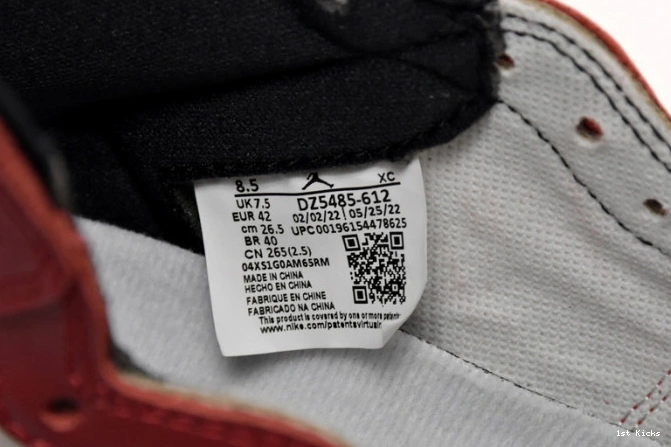 and DZ5485-612 1 Lost Found Retro Chicago High OG Jordan 0729
